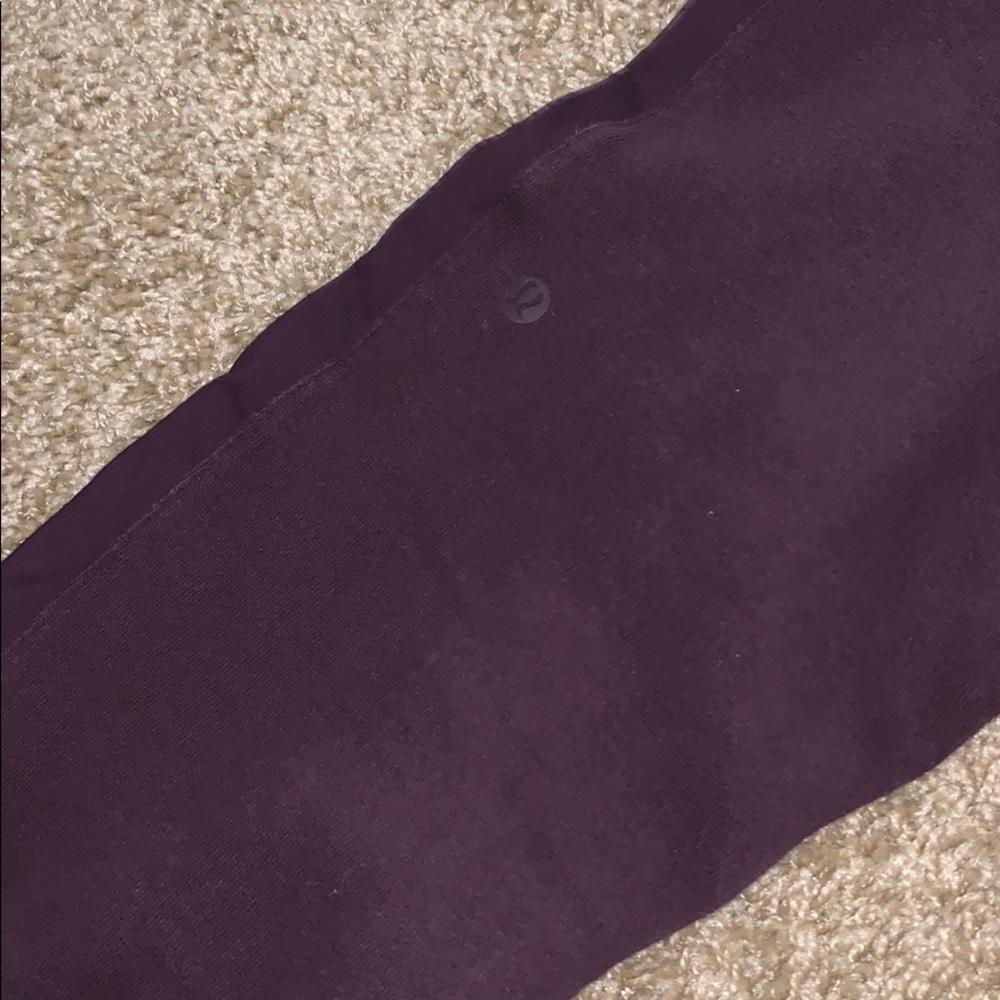 Lululemon Purple Joggers/Sweatpants Wm 8